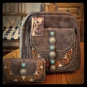 Montana West  Backpack & Wallet